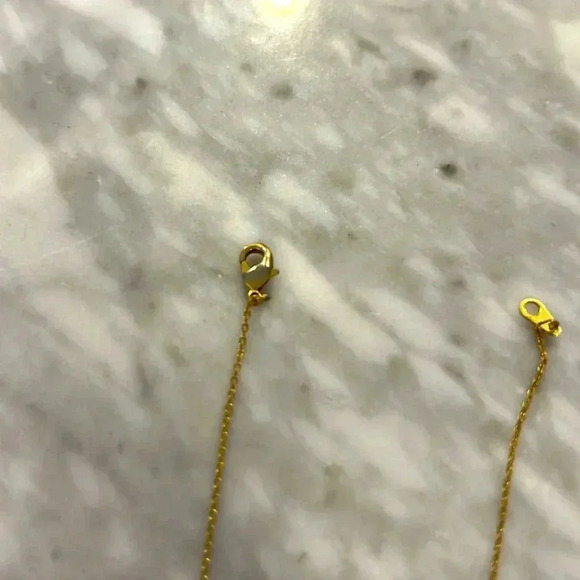 Los Angeles Necklace - (Not Real Gold) Bought this at Kitson for $65 - Picture 2 of 3